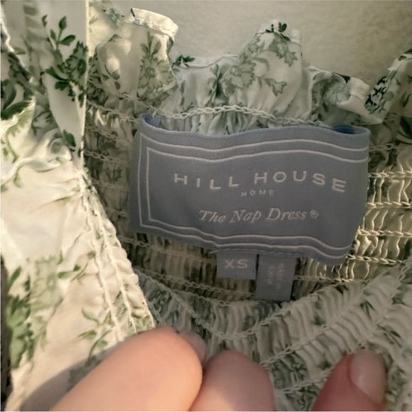 Hill House Ellie Nap Dress in Green Vine Stripe - Picture 8 of 12